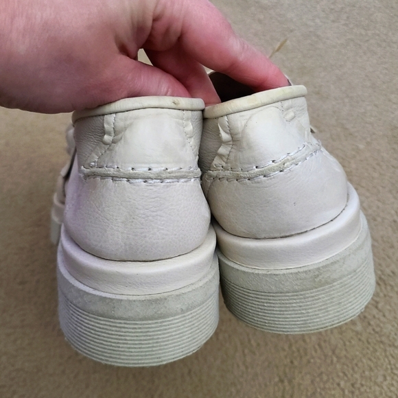 NEW A.S. 98 Leather Loafers In Cream Size 40 - Picture 9 of 14